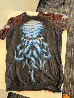 BJJ Raven Fightwear Rashguard Cthulu